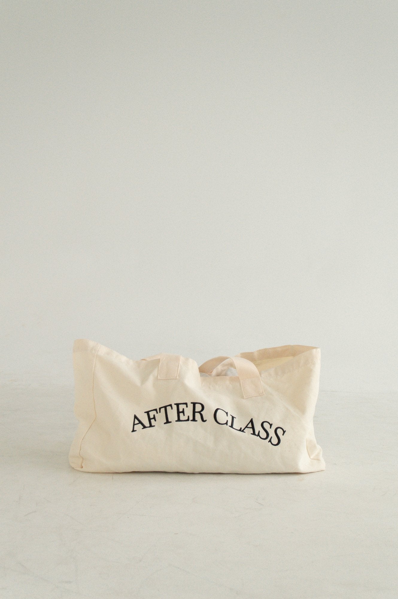 After Class tote in cotton canvas
